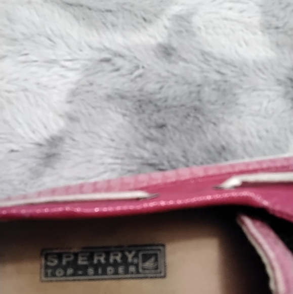 Sperry Top Sider Women's Pink Sequin Shoes Size 8M - Picture 4 of 8